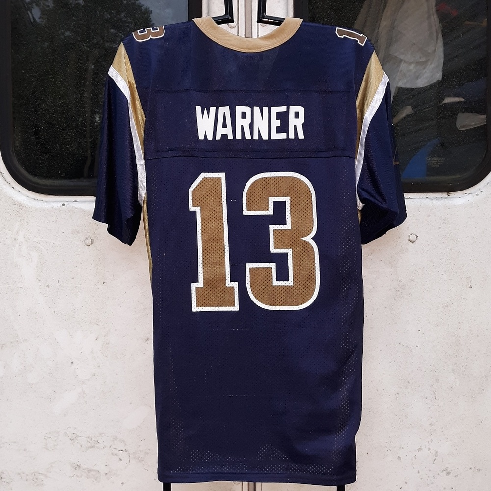 Vintage St. Louis Rams Warner Jersey large